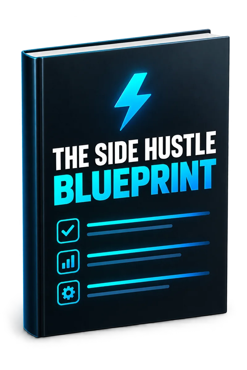 Concept cover for The Side Hustle Blueprint